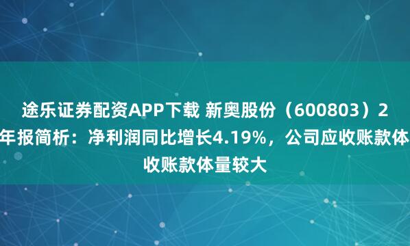 途乐证券配资APP下载 新奥股份（600803）2025年年报简析：净利润同比增长4.19%，公司应收账款体量较大